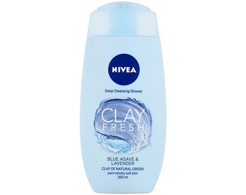 Nivea sprchov gel Clay Blue Agave &amp; Lavender 250 ml