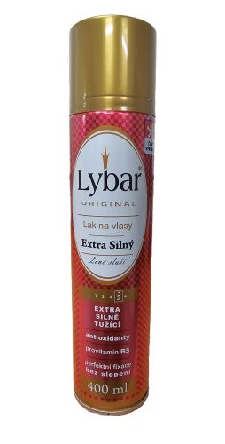 Lybar lak na vlasy Extra Hard 400ml