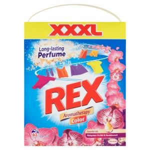 Rex prací prášek color Mal.Orchid BOX 63 praní