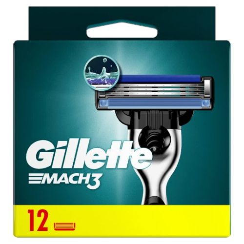 Gillette Mach3 nhradn hlavice 12 ks