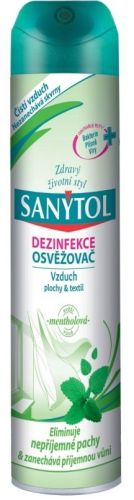 Sanytol dezinfekn osvova vzduchu na povrchy a textil Menthol 300 ml