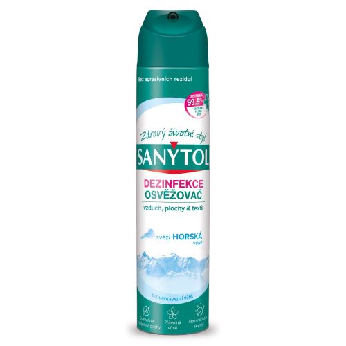 Sanytol dezinfekn osvova vzduchu na povrchy a textil Horsk vn 300 ml