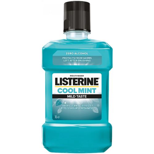 Listerine Cool Mint Mild Taste stn voda 1 l