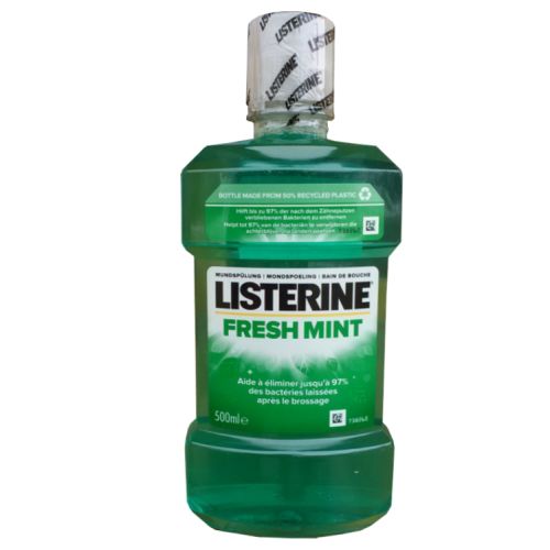 Listerine Fresh Mint ústní voda 500 ml