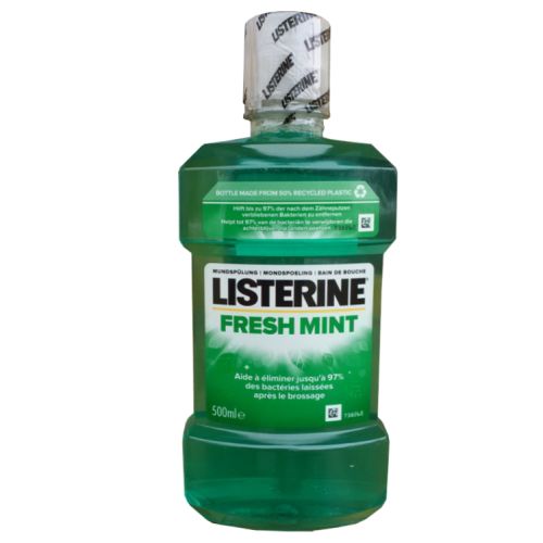 Listerine Fresh Mint stn voda 500 ml