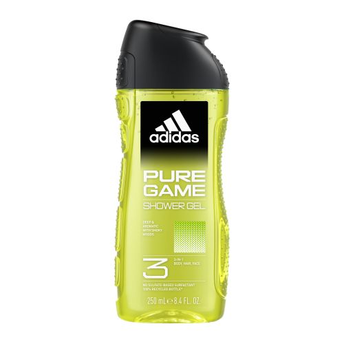 Adidas sprchový gel 3v1 Pure Game 250ml