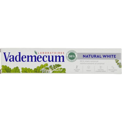 Vademecum Natural White zubní pasta s bělicím účinkemí 75 ml