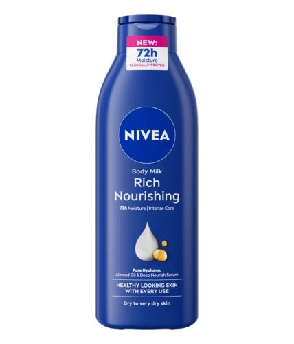 Nivea výživné  tělové mléko Rich Nourishing 250 ml