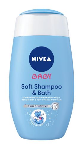 Nivea Baby ampon a pna do koupele 2v1 200 ml