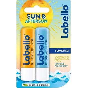 Labello balzm na rty Sun &amp; Aftersun 2 x 4,8 g