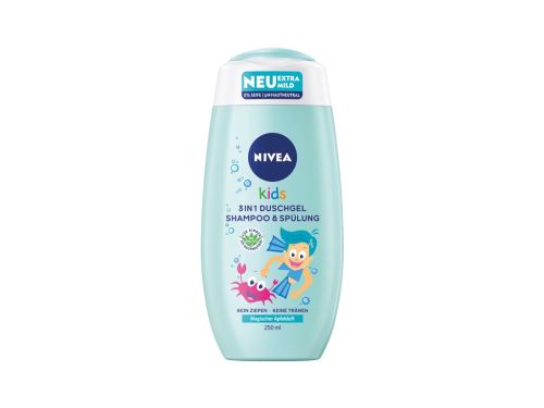 Nivea Baby sprchov gel 3v1 Kluk 250 ml