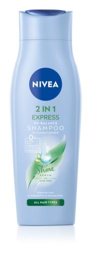 Nivea šampon 2v1 EXPRESS Aloe Vera 400 ml