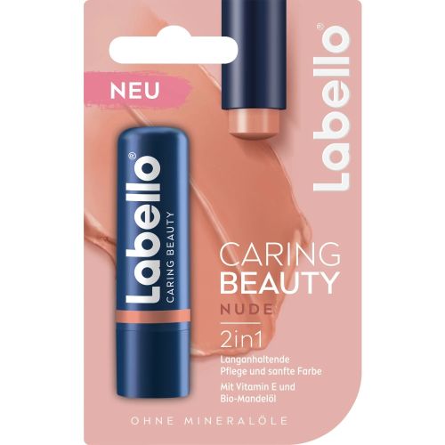 Labello balzm na rty Caring Beauty Nude 4,8 g