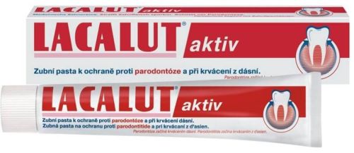LACALUT Aktiv zubn pasta proti parodontze 75 ml