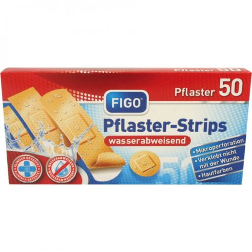 Figo nplast 4 velikosti vododoln 50 ks