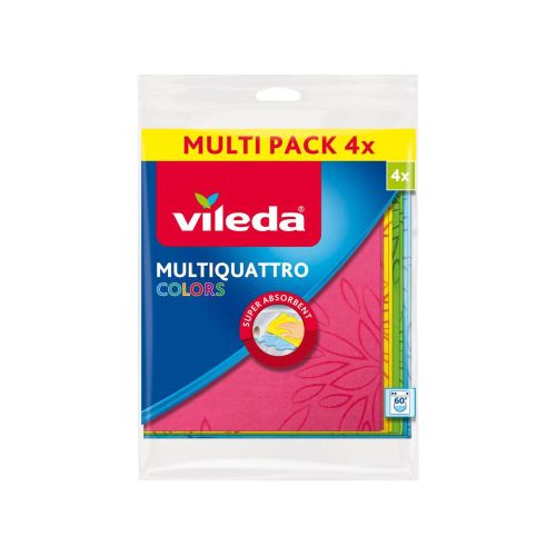 Vileda hadk Multiquattro Colors 4ks 36x34cm