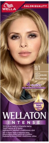 Wella Wellaton Intense barva na vlasy 8/1 Svtl popelav blond