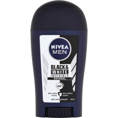 Nivea Men Black &amp; White Invisible Original tuhý antiperspirant 40 ml