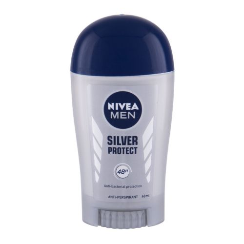 Nivea Men Silver Protect tuhý antiperspirant 40 ml