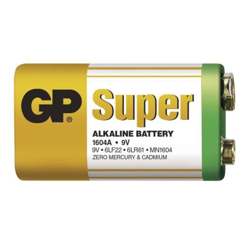 Emos baterie GP 9V SUPER ALKAL. folie GP1604A