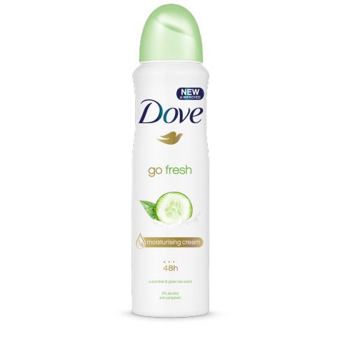 Dove deo spray GO FRESH Cucumber &amp; green tea 150 ml