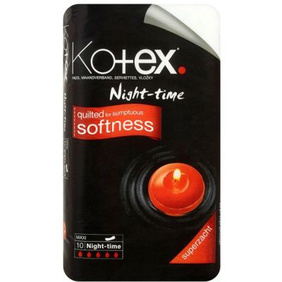 Kotex Night time vloky 10 ks