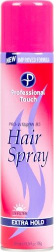 Salon Professional Touch lak na vlasy 265 ml - pink