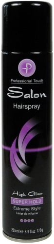 Salon Professional Touch lak na vlasy Super hold 265 ml