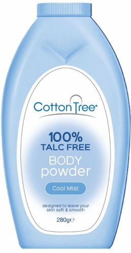 Cotton Tree Cool Mist tlov pudr bez mastku 280g