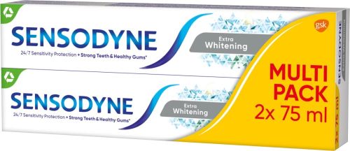 Sensodyne zubn pasta Extra Whitening 2x75 ml