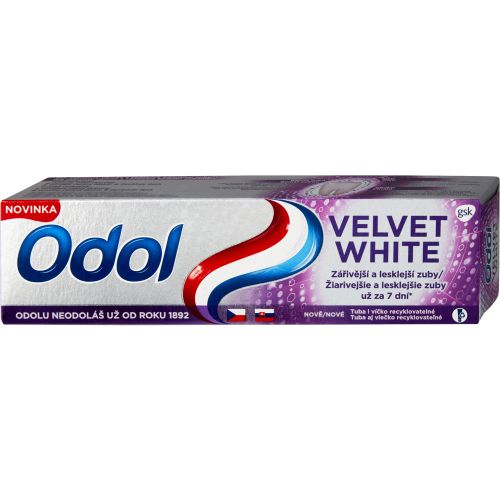 Odol zubn pasta Velvet White 75 ml