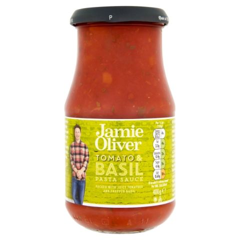 Jamie Oliver Pasta sauce rajčata &amp; bazalka 400 g