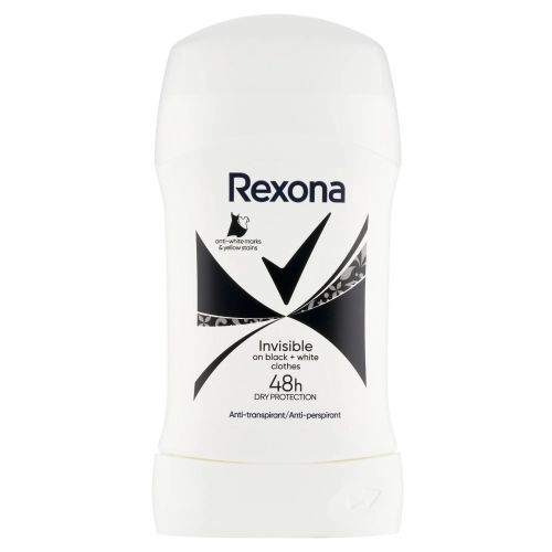 Rexona antiperspirant stick Invisible Black+White 50ml