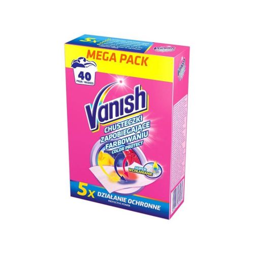 Vanish Color Protect prac ubrousky  20 ks