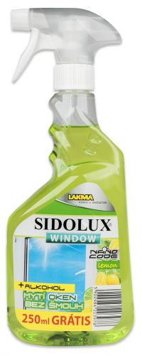 Sidolux Nano Code isti na okna Lemon 750 ml