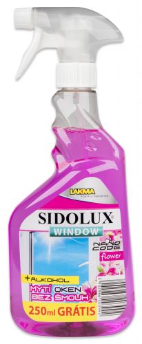 Sidolux Nano Code isti na okna Flower 750 ml