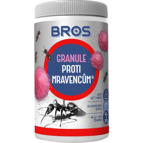 Bros granule proti mravencm 60g+20% zdarma