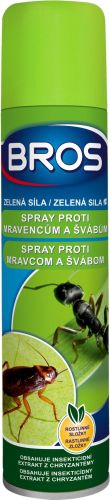 Bros Zelená síla sprej proti mravencům a švábům 300 ml