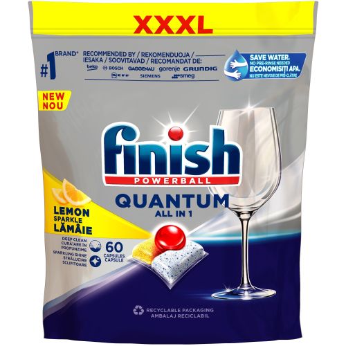 Finish Quantum All in 1 kapsle do myky 60ks Lemon