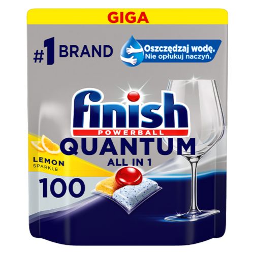 Finish Quantum All in1 tablety do myčky Lemon 100ks