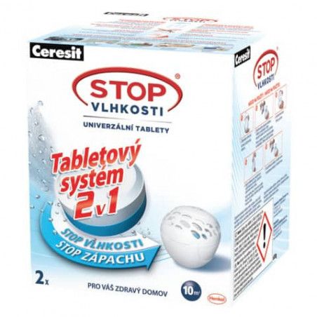 Ceresit Stop Vlhkosti Micro 2v1 nhradn tablety 2x300 g
