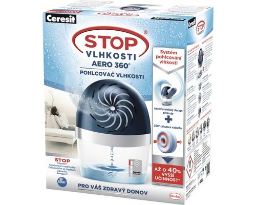 Ceresit Stop vlhkosti  Aero 360pohlcova vlhkosti komplet 450g