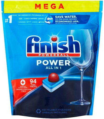 Finish Power All in 1 tablety do myčky 94 ks
