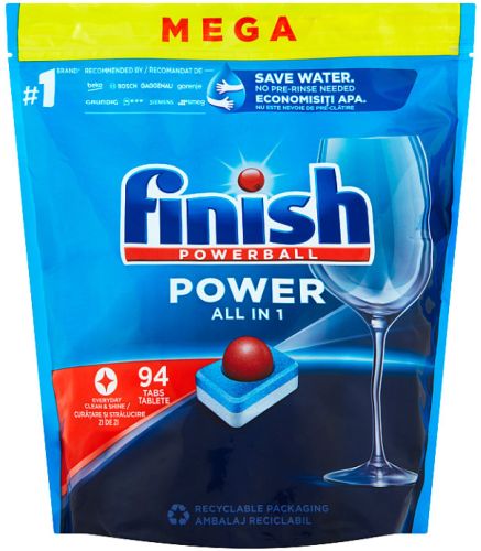 Finish Power All in 1 tablety do myky 94 ks