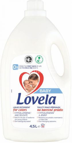 Lovela Baby tekut prac prostedek na barevn prdlo 50PD 4,5 l