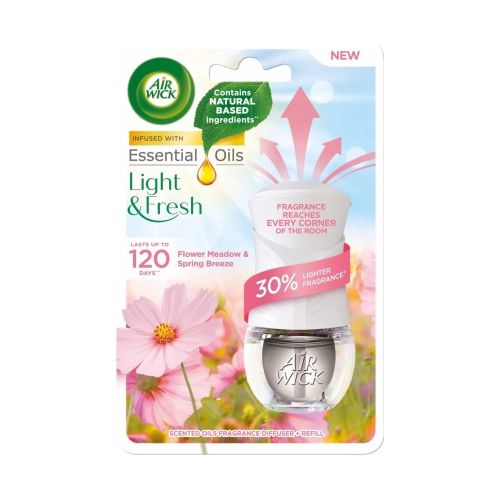 AirWick Electric Osvova vzduchu Rozkvetl louka a jarn vnek strojek a npl 19 ml
