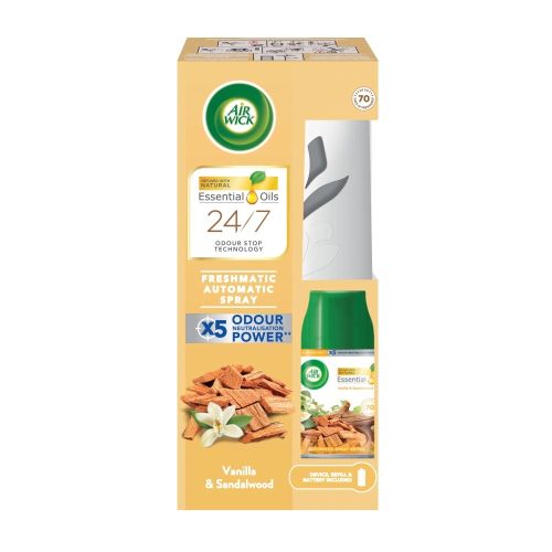 AirWick Freshmatic Max automatick strojek Vanilka+Santalov devo 250 ml