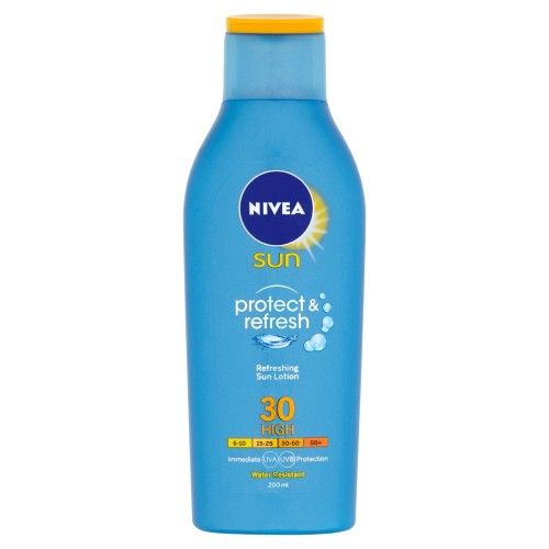 Nivea Sun Protect &amp; Refresh Osvěžující mléko na opalování OF 30