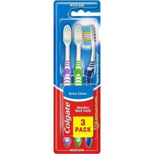 Colgate zubn kartek Extra Clean 3ks medium