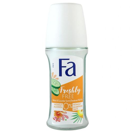 Fa roll-on Freshly Free Meloun &amp; Cucumber 50 ml